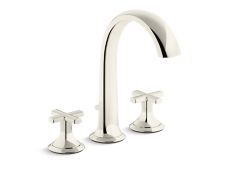 Script® Deck-Mount Bath Faucet with Diverter, Cross Handles