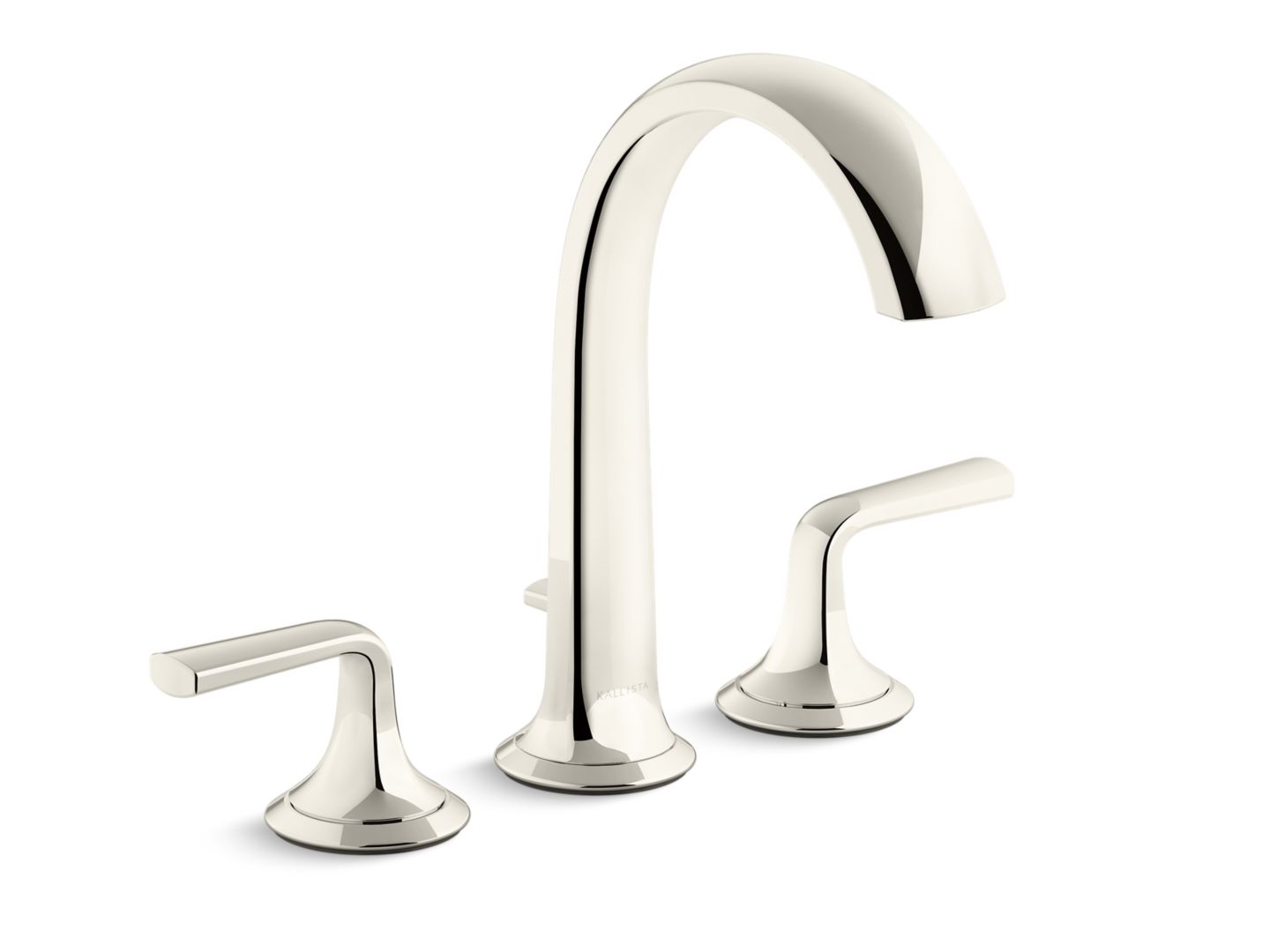 Script Deck-Mount Bath Faucet with Diverter, Lever Handles