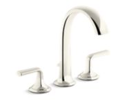 Deck-Mount Bath Faucet with Diverter, Lever Handles 0