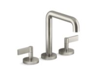 Deck-Mount Bath Faucet, Tall Spout, Lever Handles 0