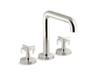 Deck-mount bath faucet, cross handles 0