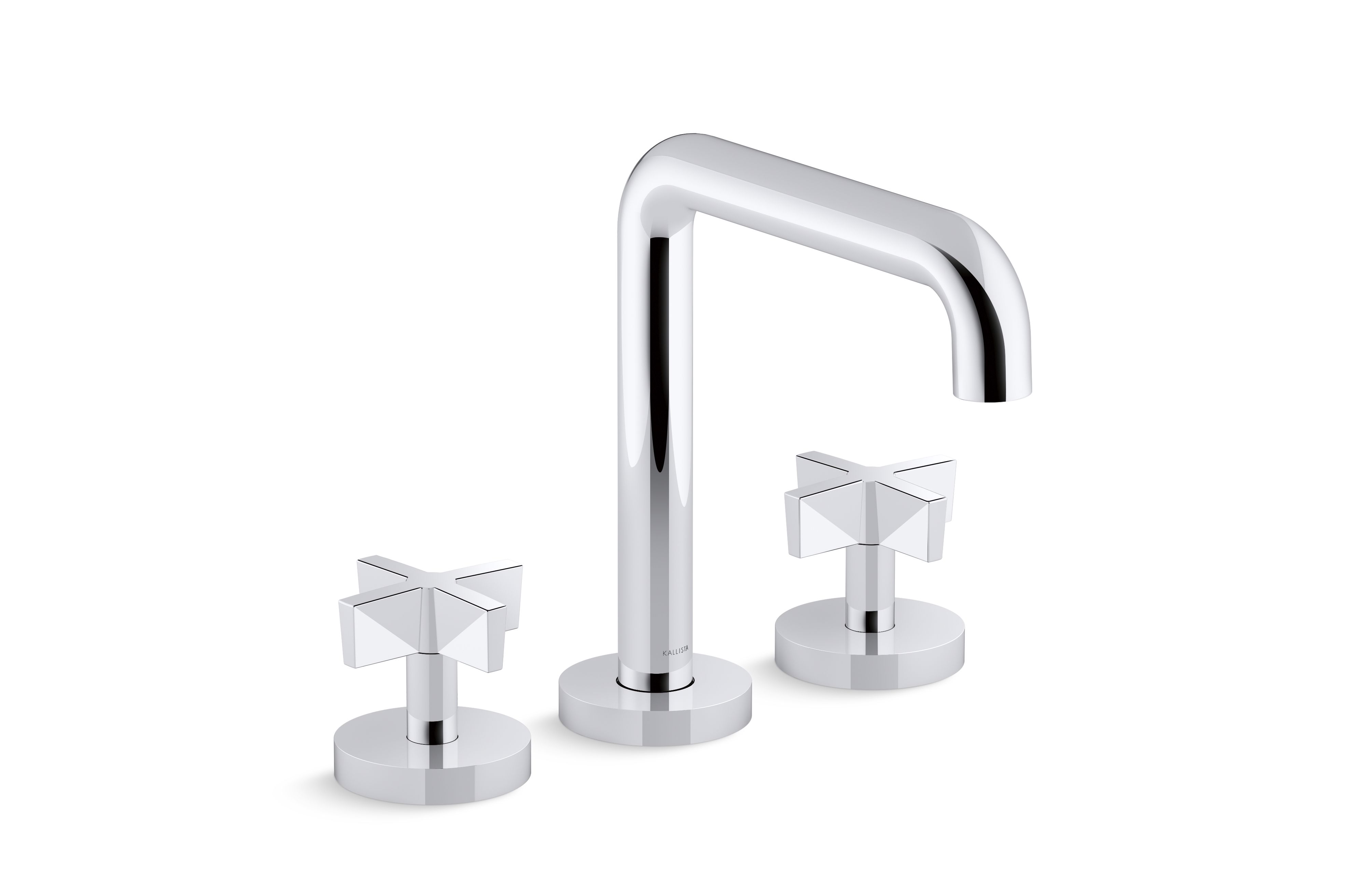 One™ — Deck-mount bath faucet, cross handles