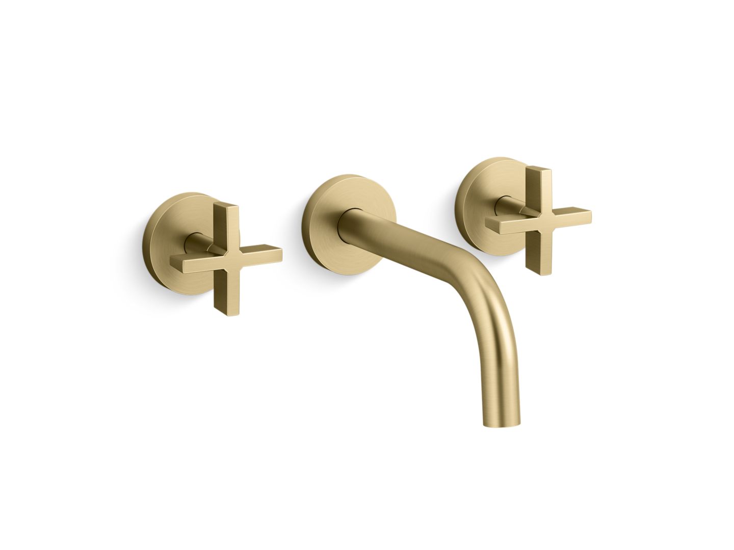 One Wall-Mount Sink Faucet, Cross Handles