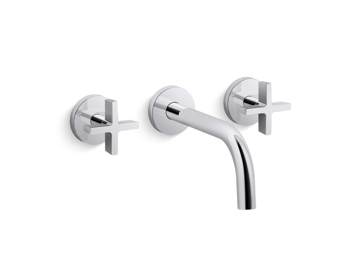 One™ Wall-mount sink faucet, cross handles
