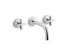 One™ Wall-mount sink faucet, cross handles