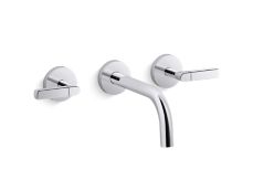 One™ Nazaré® Wall-Mount Sink Faucet, Lever Handles