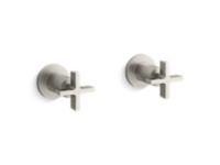 Wall-mount bath faucet handles, cross 0