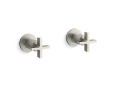One™ Wall-mount bath faucet handles, cross