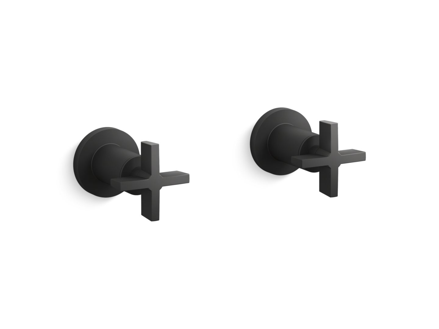 One™ Wall-mount bath faucet handles, cross