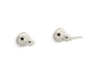 Wall-mount bath faucet handles, lever 0
