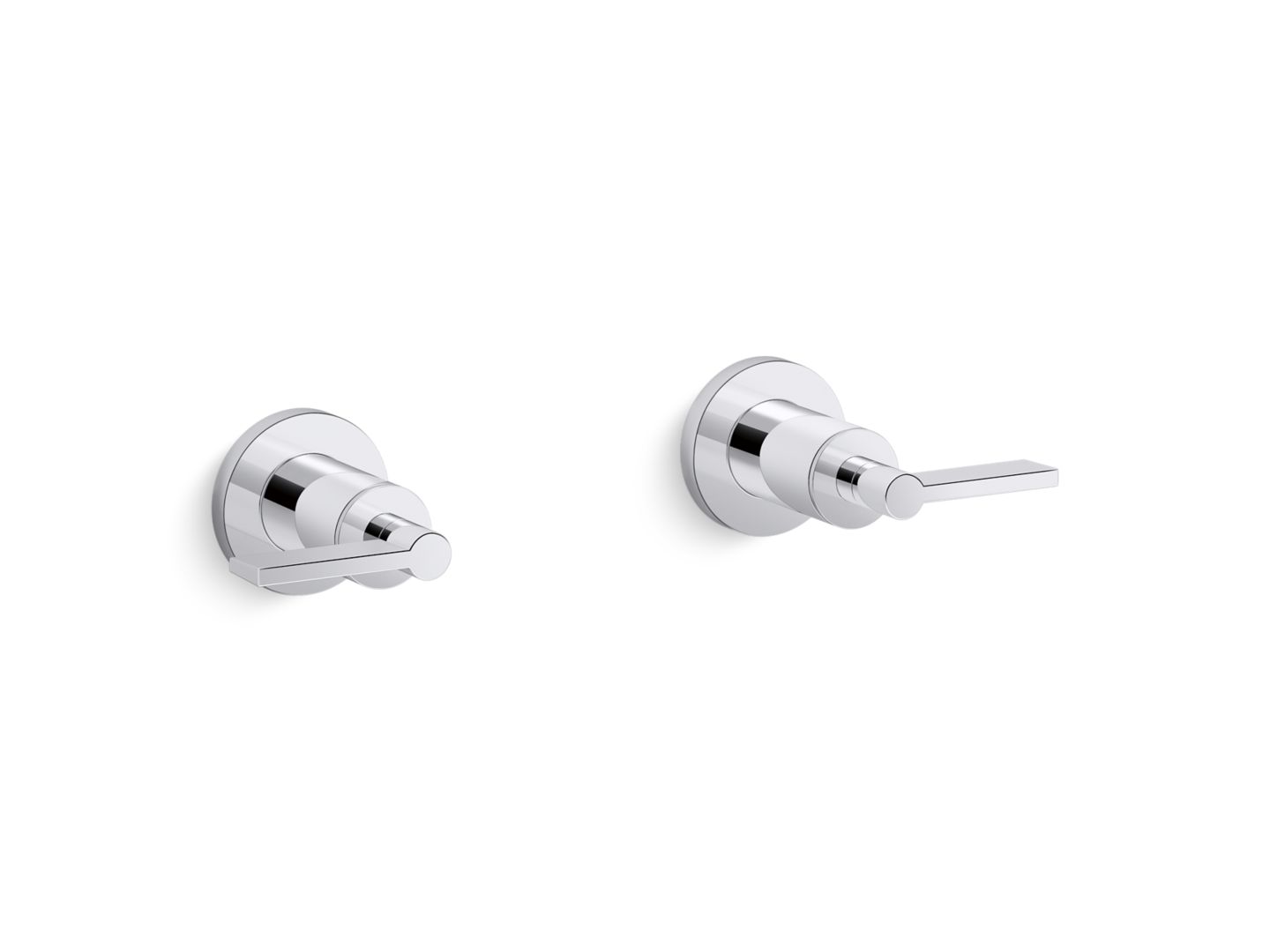 One™ Wall-mount bath faucet handles, lever