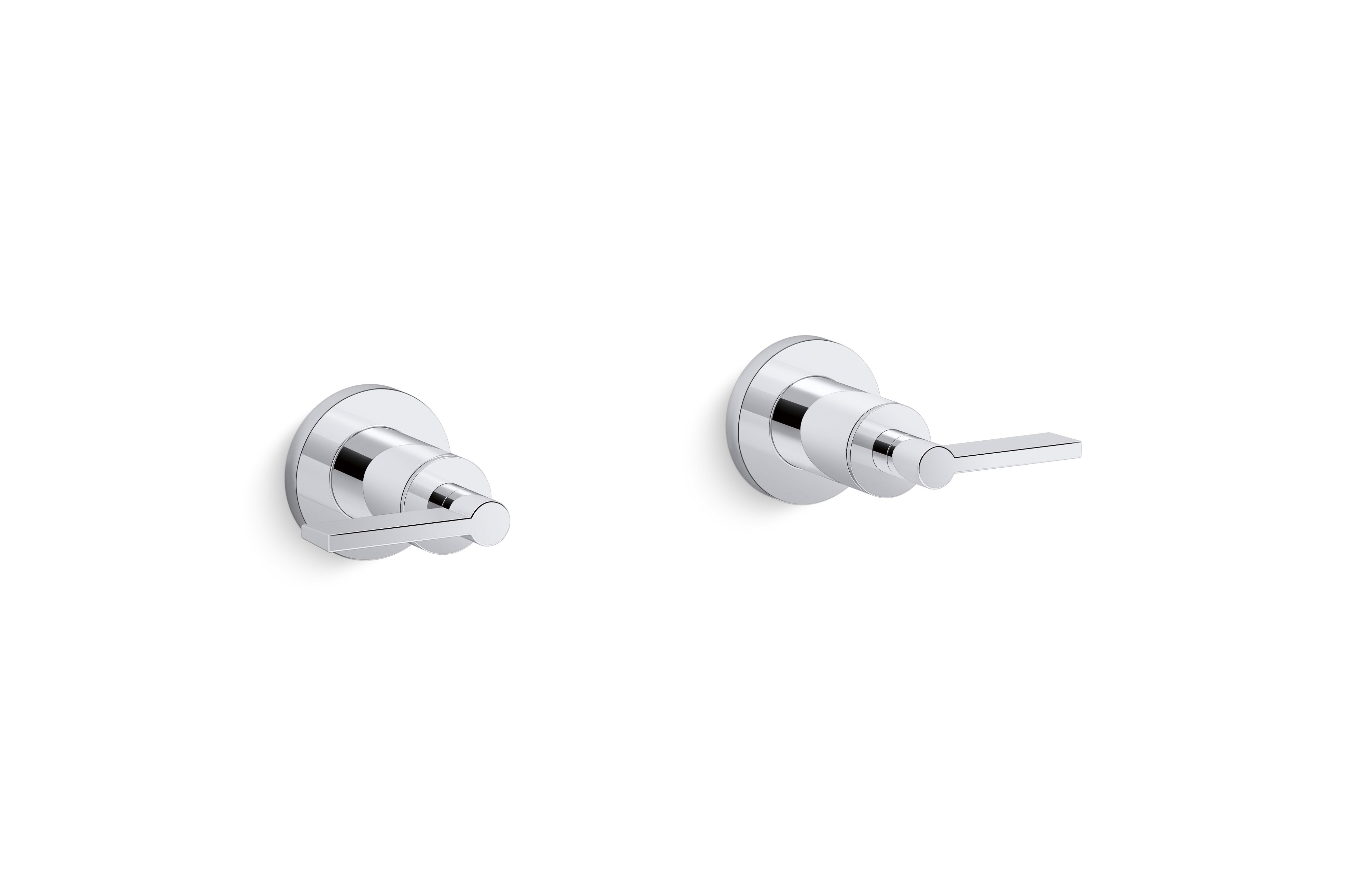 One™ — Wall-mount bath faucet handles, lever