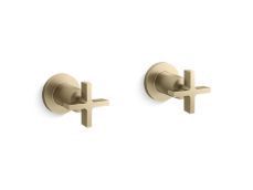 One™ Wall-mount bath faucet handles, cross