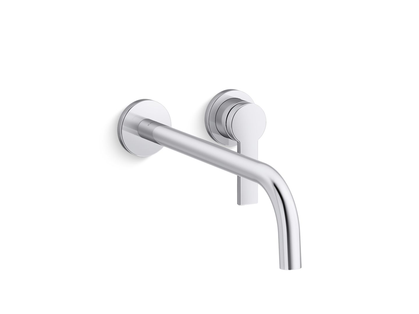 One™ Wall-mount single-control sink faucet, elongated spout