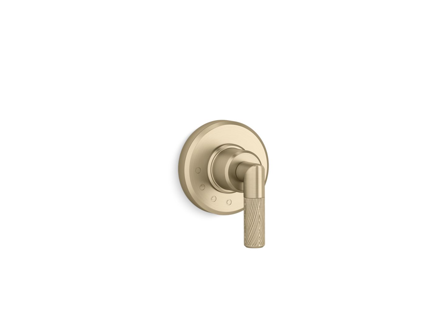 Pinna Paletta Volume Control Trim, Lever Handle by Laura Kirar