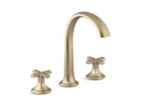 Sink Faucet, Arch Spout, Cross Handles 0