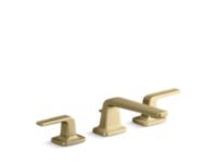 Deck-Mount Bath Faucet  with Diverter 0