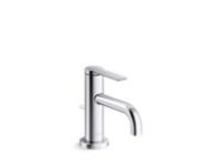 Single-control sink faucet, low spout 1