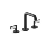 Sink faucet, tall spout, White Carrara handles 0