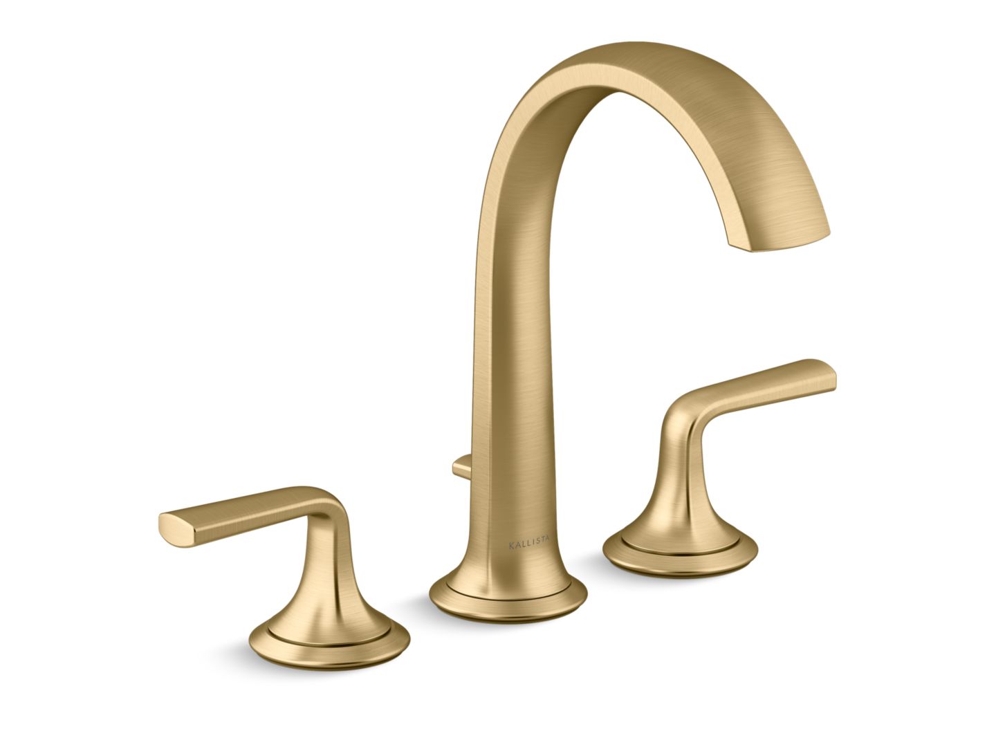 Script Deck-Mount Bath Faucet with Diverter, Lever Handles