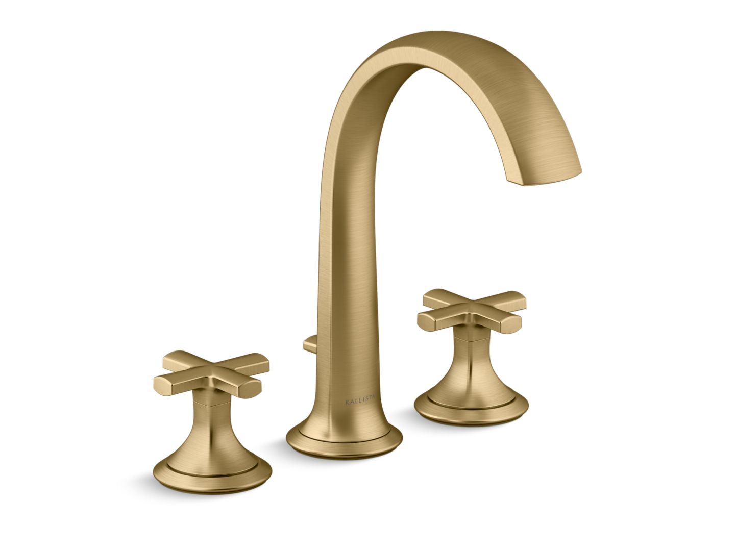 Script® Deck-Mount Bath Faucet with Diverter, Cross Handles