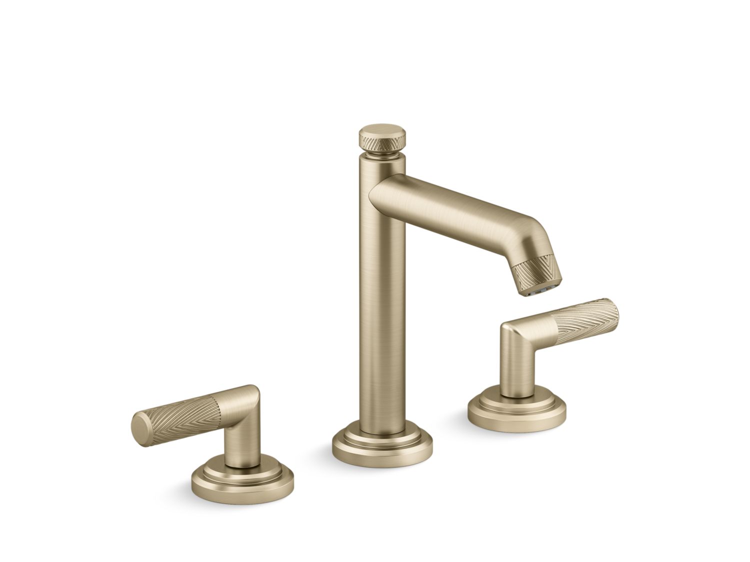 Pinna Paletta Widespread Sink Faucet, Tall Spout, Lever Handles