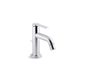 Single-control bidet faucet