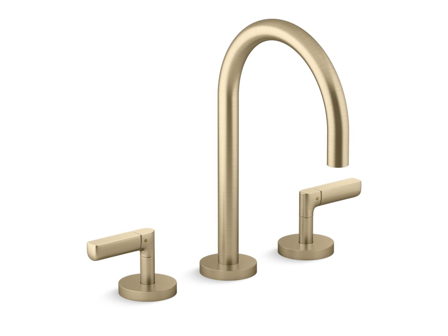 One™ Nazaré® Sink faucet, gooseneck spout, lever handles