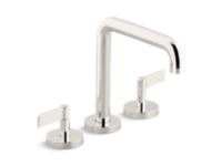 Deck-Mount Bath Faucet, Lever Handles 0