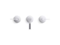 Wall-mount sink faucet, lever handles 2