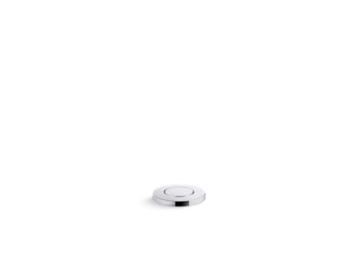 Garbage disposal air switch button