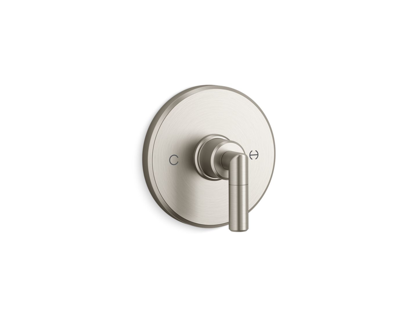 Pure Paletta Thermostatic Trim, Lever Handle by Laura Kirar