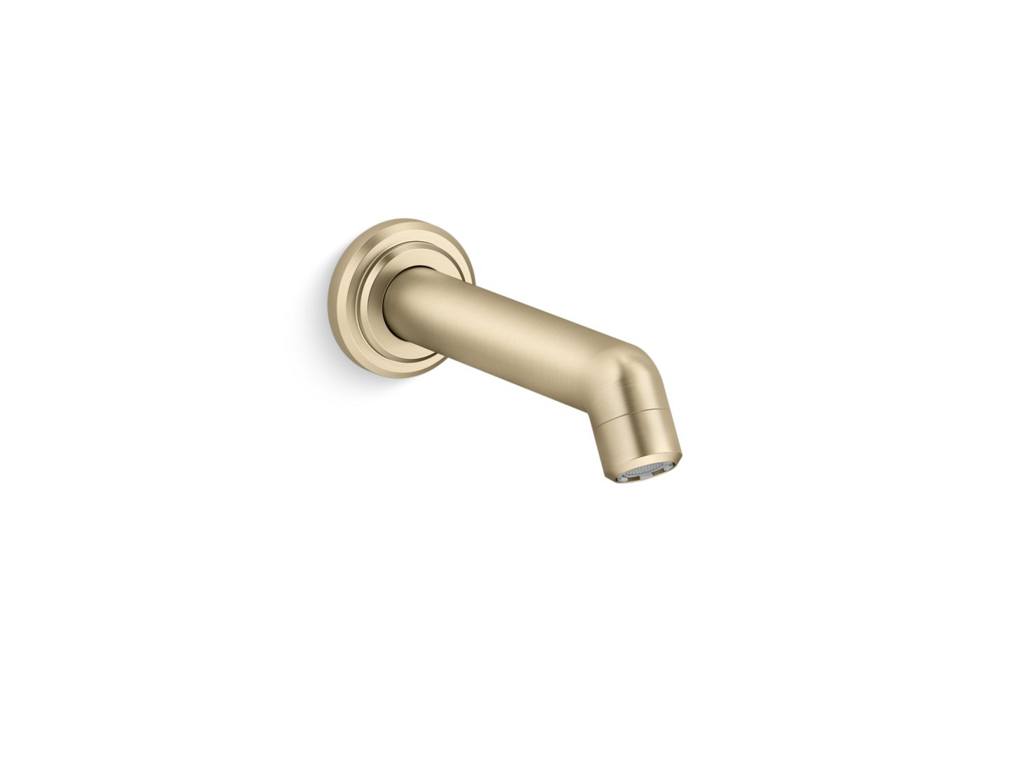 Pure Paletta Wall-Mount Bath Spout by Laura Kirar