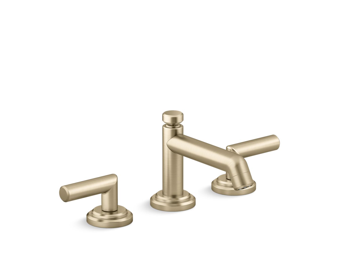 Pure Paletta Sink Faucet Low Spout, Lever Handles by Laura Kirar