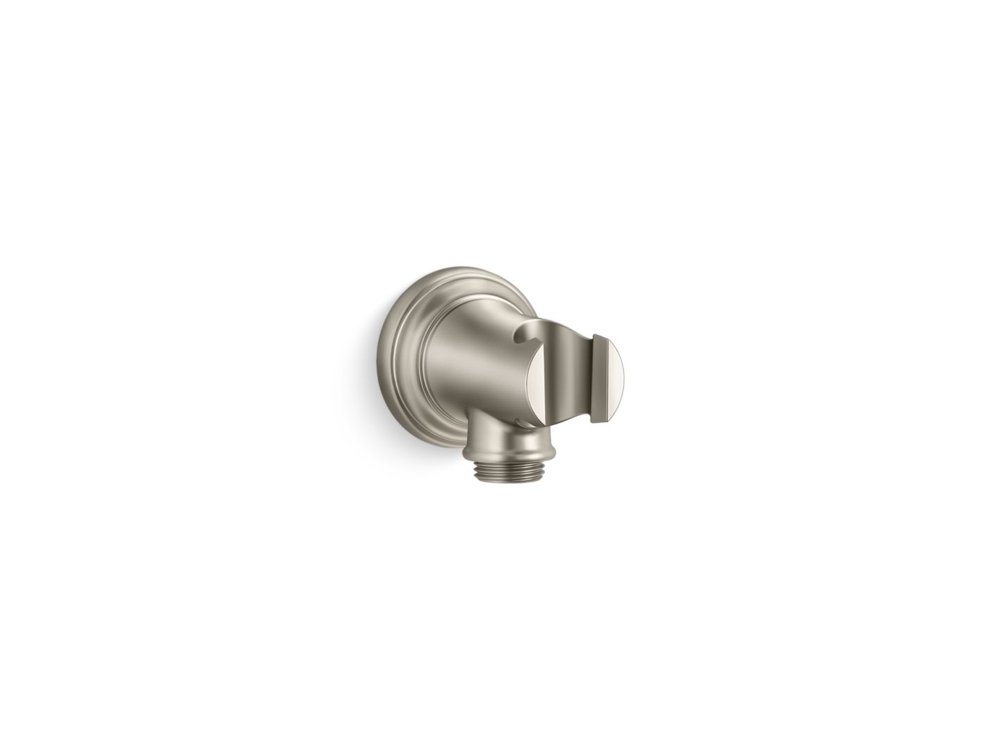Foundations Traditional Fixed Wall Bracket with Integrated Supply Elbow