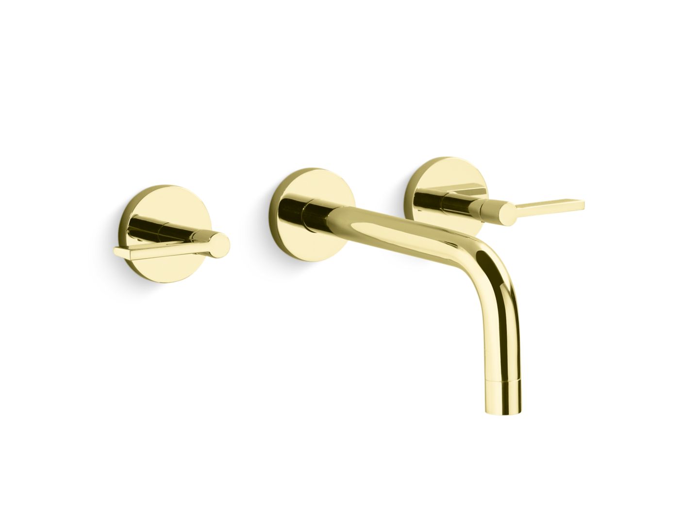 One Wall-Mount Sink Faucet, Lever Handles