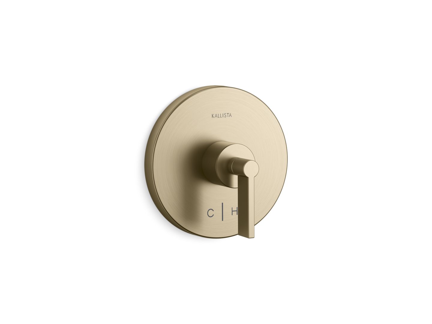 One Thermostatic Trim, Lever Handle