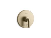 Thermostatic trim, lever handle 0