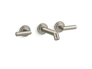 Wall-Mount Sink Faucet, Lever Handles