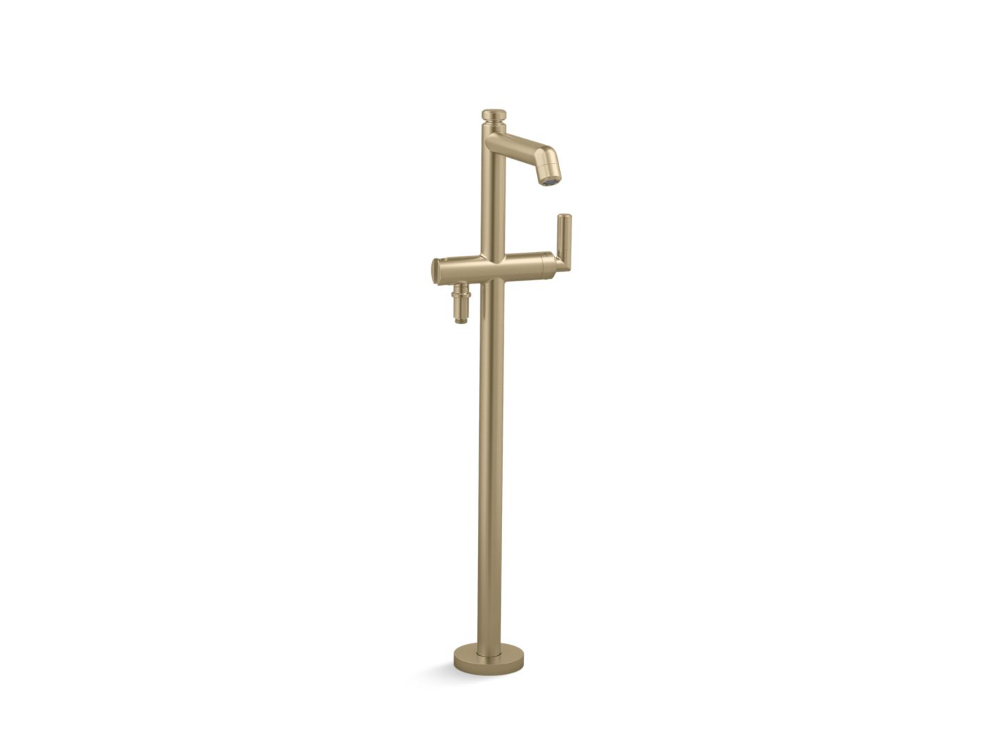 Pure Paletta Freestanding Bath Faucet, Less Handshower by Laura Kirar