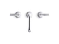 Sink Faucet, Tall Spout, Lever Handles 3