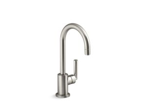 Single-handle bar sink faucet