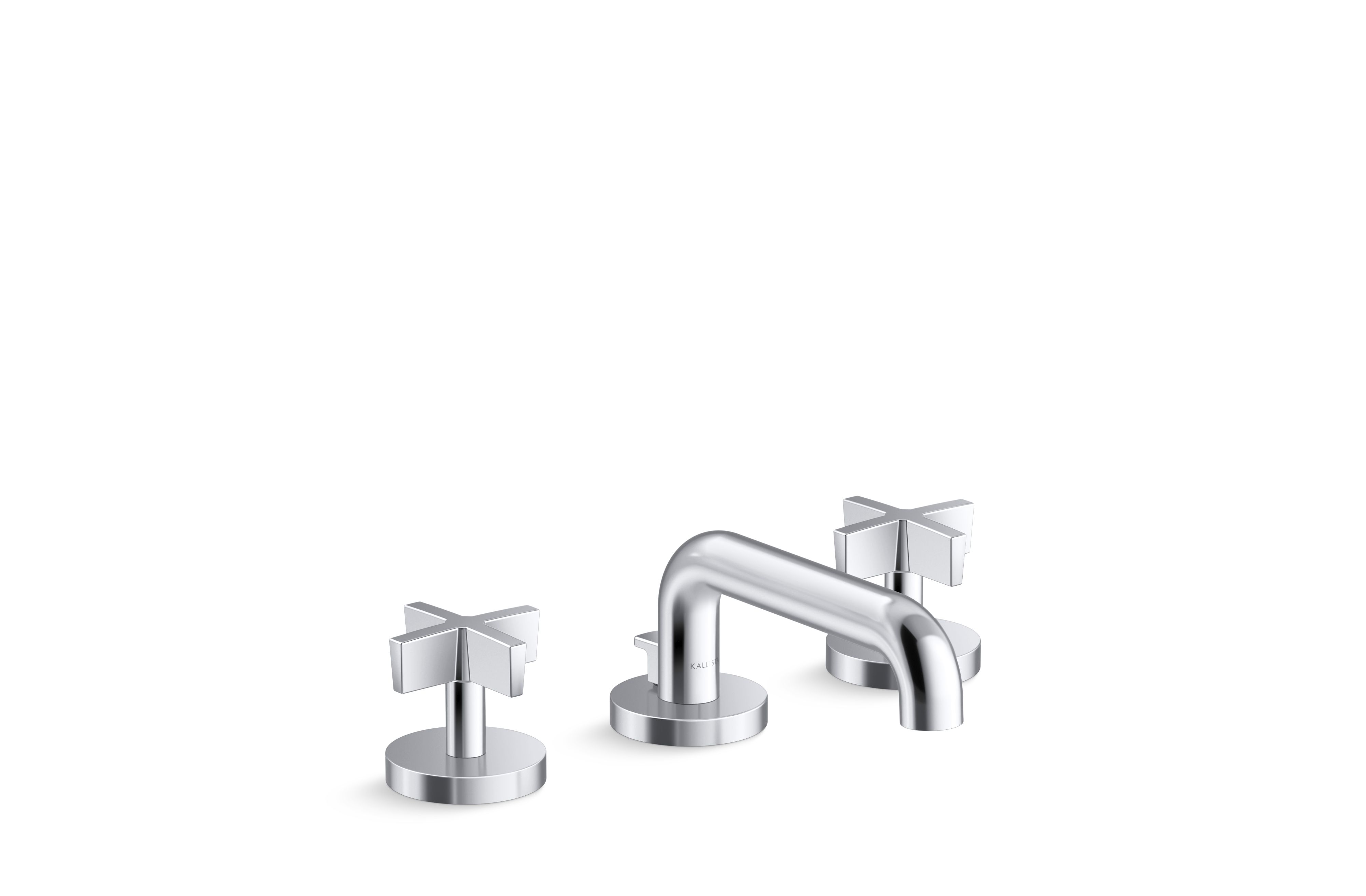 One™ — Sink Faucet, Low Spout with Lift Rod, Cross Handles