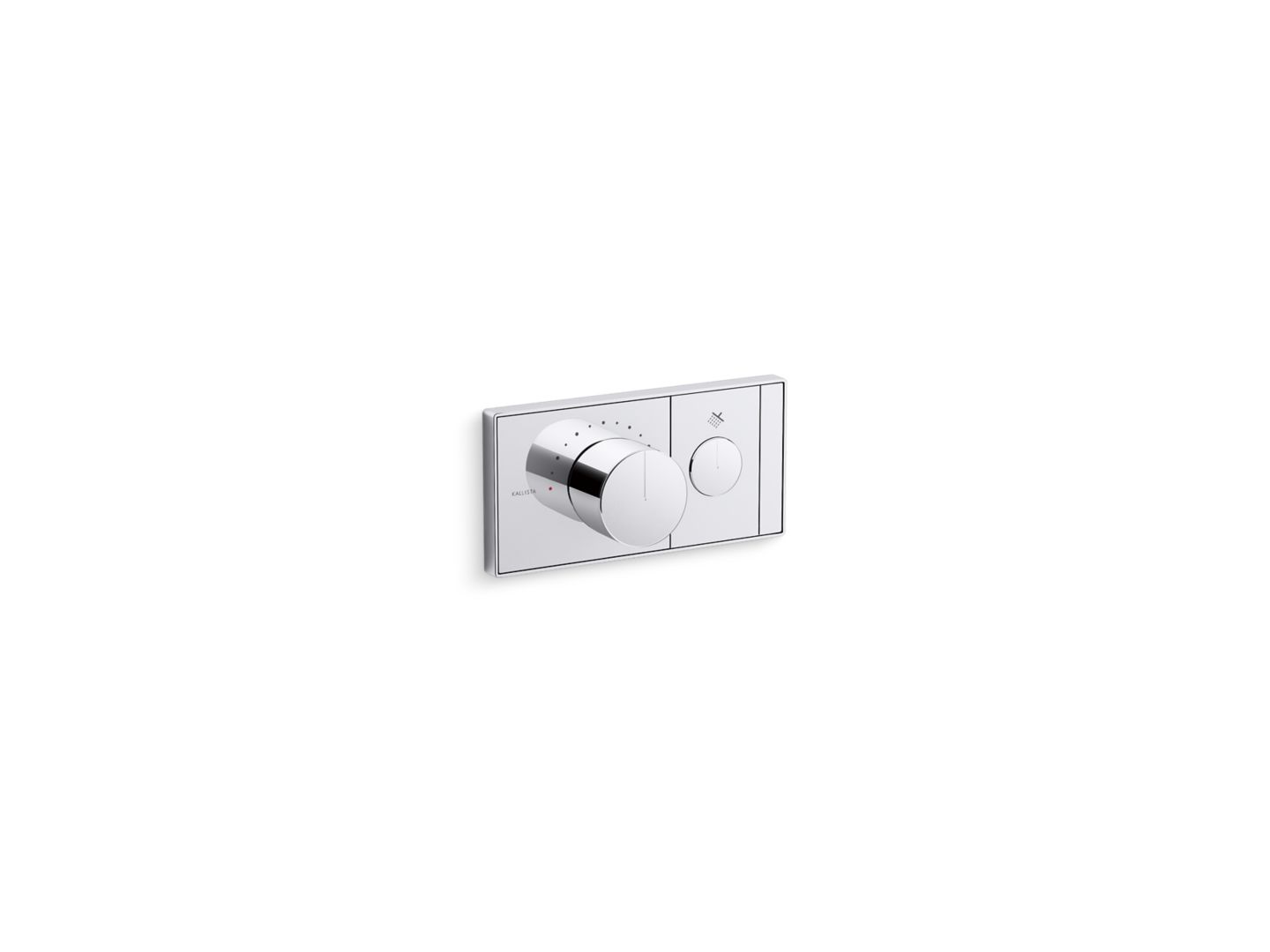Foundations Mechanical showering one-outlet thermostatic control panel