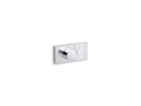 Mechanical showering one-outlet thermostatic control panel 1