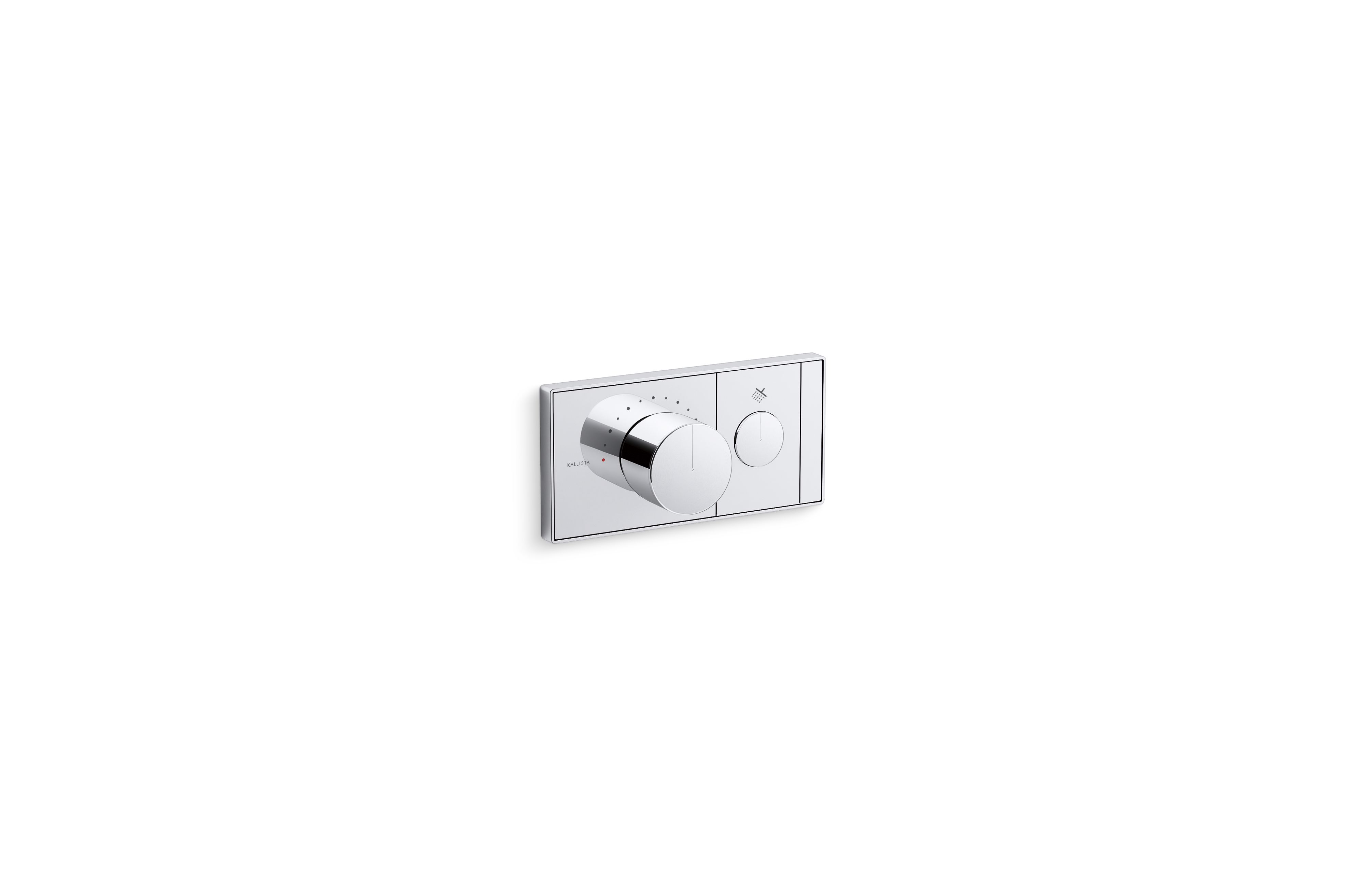 Foundations — Mechanical showering one-outlet thermostatic control panel