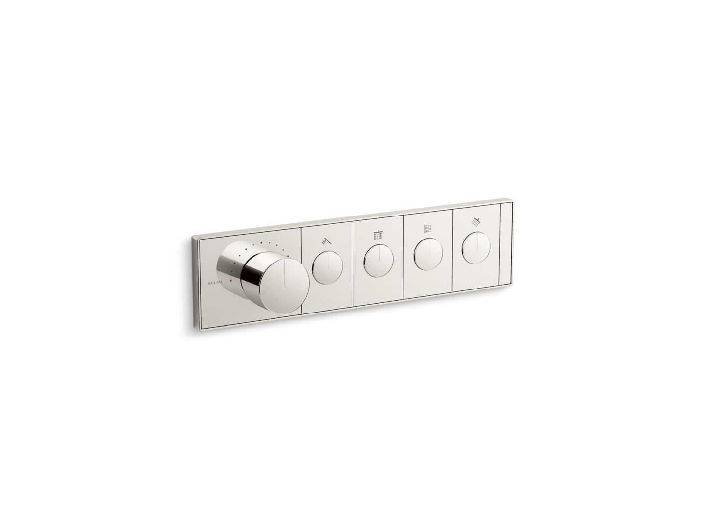 Foundations Mechanical showering four-outlet thermostatic control panel