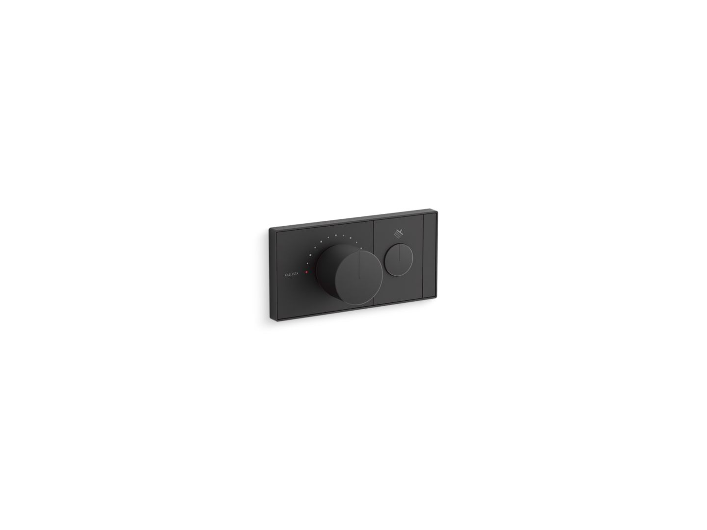 Foundations Mechanical showering one-outlet thermostatic control panel