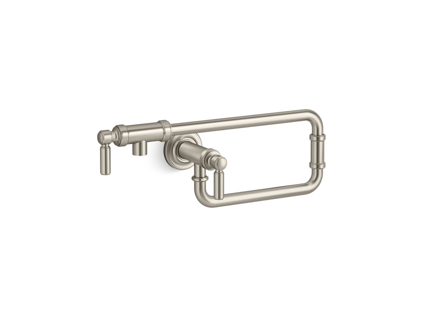 Foundations Traditional wall-mount kitchen pot filler