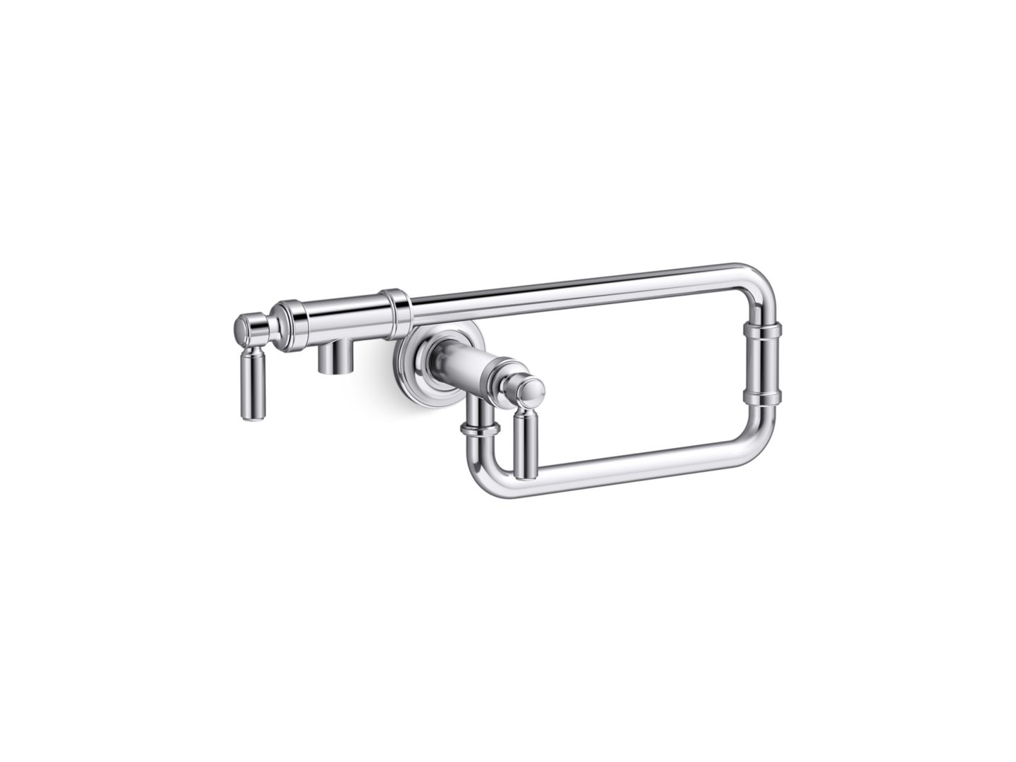 Foundations Traditional wall-mount kitchen pot filler